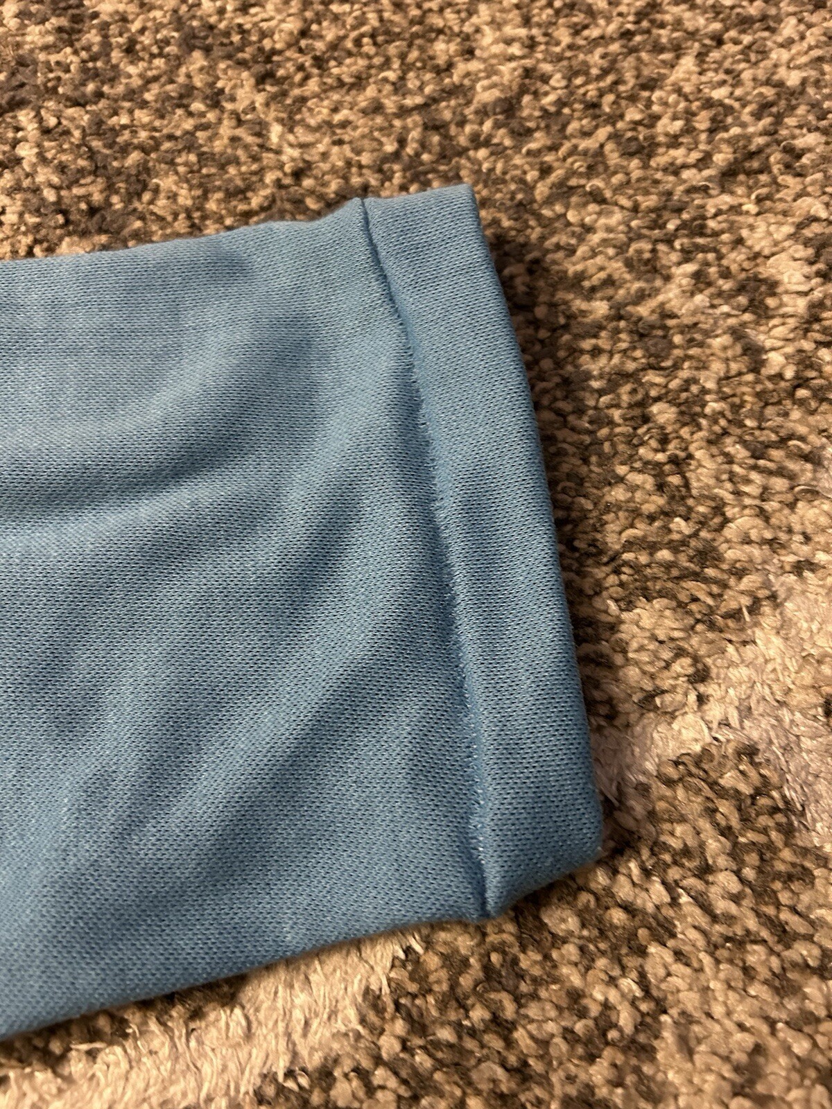 VTG 70s Snoopy Junk Food Baby Blue Single Stitch Shirt Schultz Artex Large RARE gallery