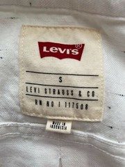 LEVI’S Button Down Men Adult White Sthirt Size S