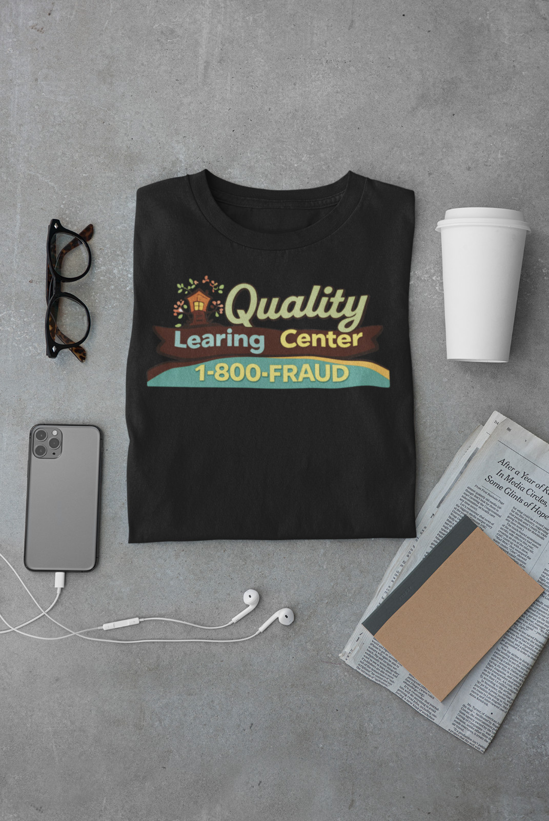 Quality Learning Center Inspirational School T-Shirt – Unisex 50/50 Cotton/Poly gallery