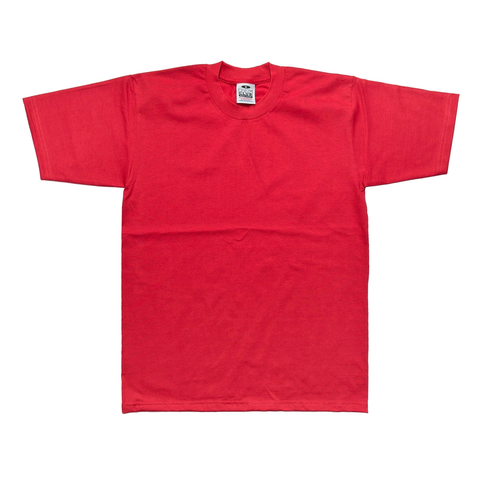 Pro Club Men's Heavyweight Cotton Short Sleeve Crew Neck T-Shirt (More Colors) gallery