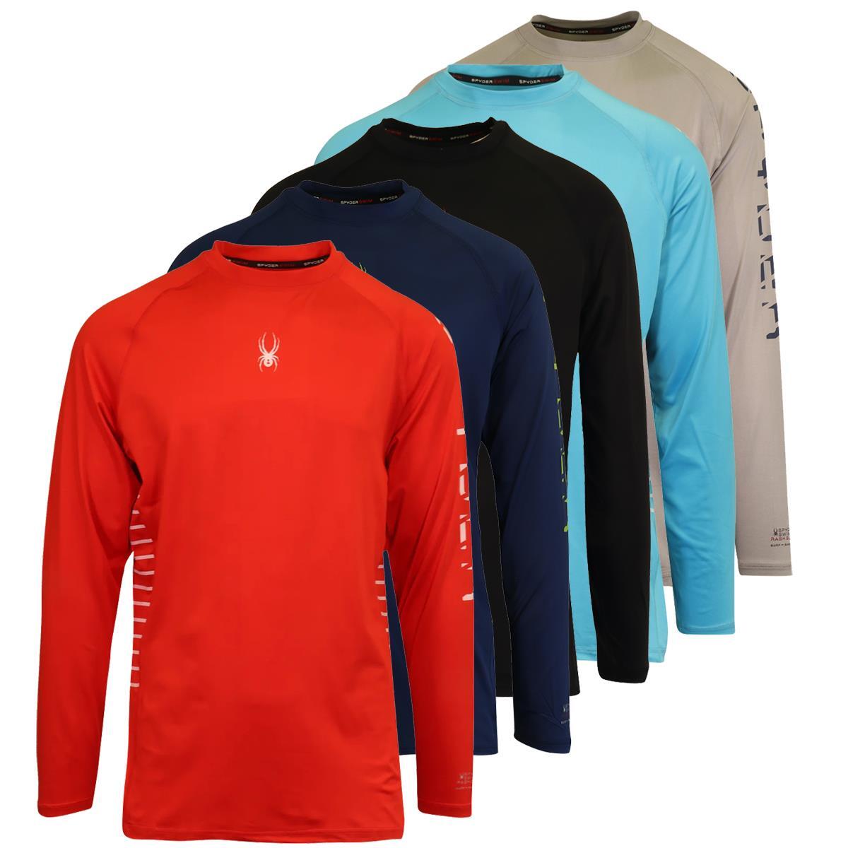 Spyder Men's T-Shirt UPF30+ Rash Guard L/S (S01) gallery