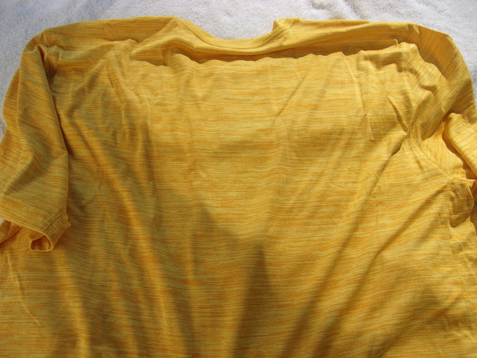 NWT Nike dri fit T, Boston Red Sox, B, men's L, XL, heather gold, MLB, polyester gallery