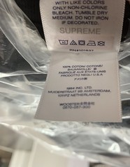 Supreme Standard Tee ‘Black’ Size XL SS24 Brand New Authentic Ships Fast