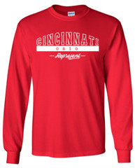 Cincinnati Ohio State T-Shirt Long Sleeve Graphic Tees Unisex Apparel Design