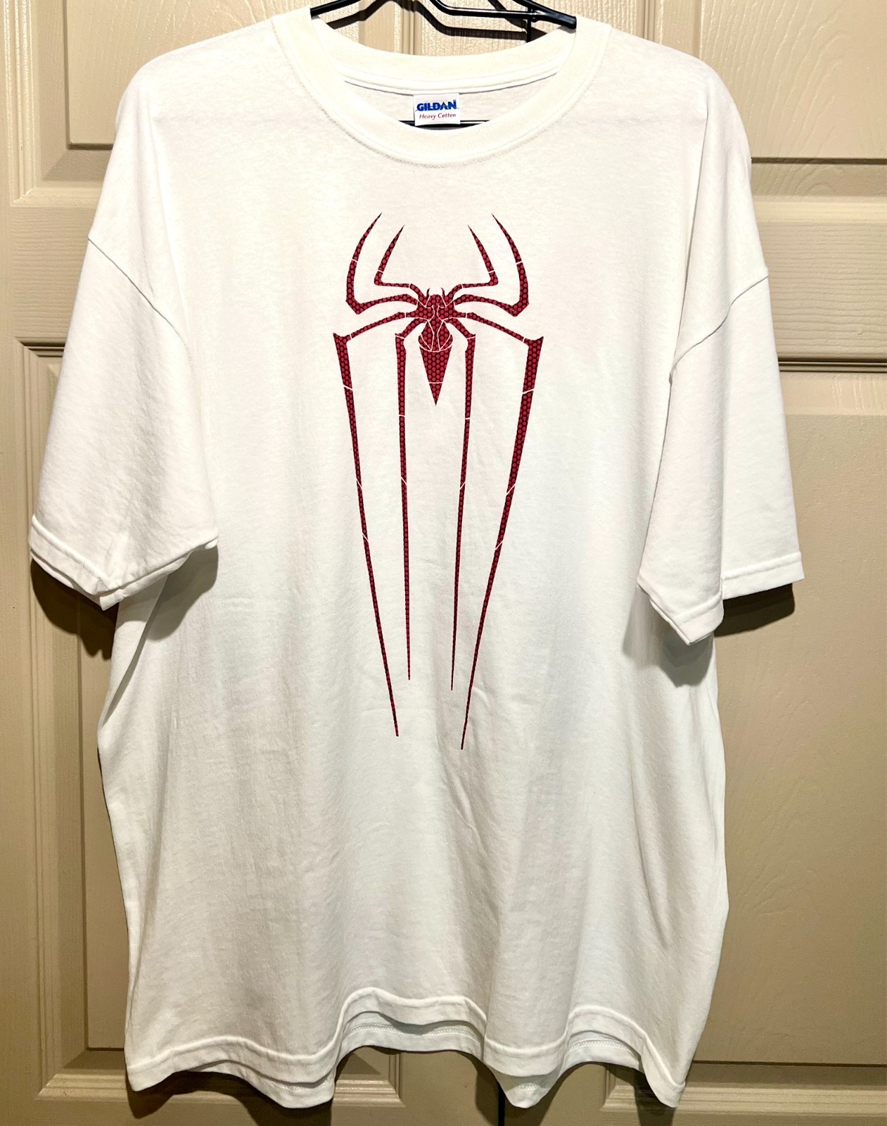 NWOT The Amazing Spider-Man 2012 Movie Promo T-Shirt & Face Mask Set XL