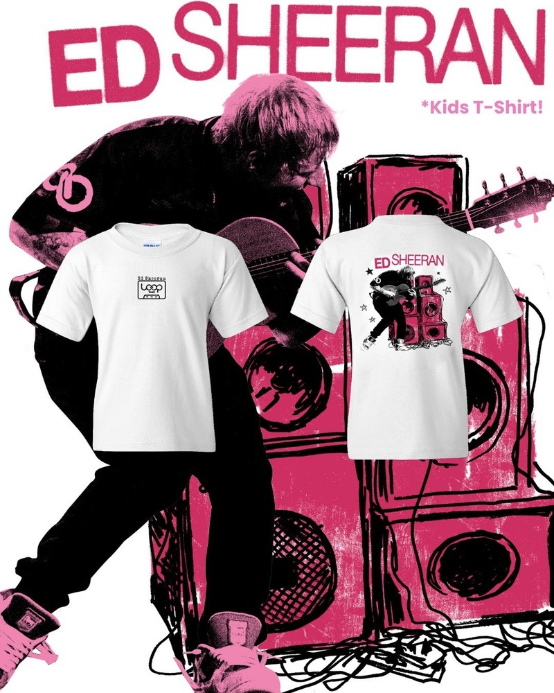 Ed Sheeran Loop Tour 2026 Merch North America Unisex S-5XL For Fan T Shirt