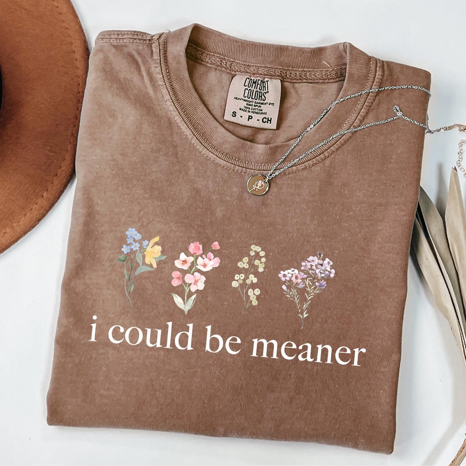 I could be meaner Shirt, Funny Shirt, Funny Mom Shirt, I could be meaner Shirt gallery