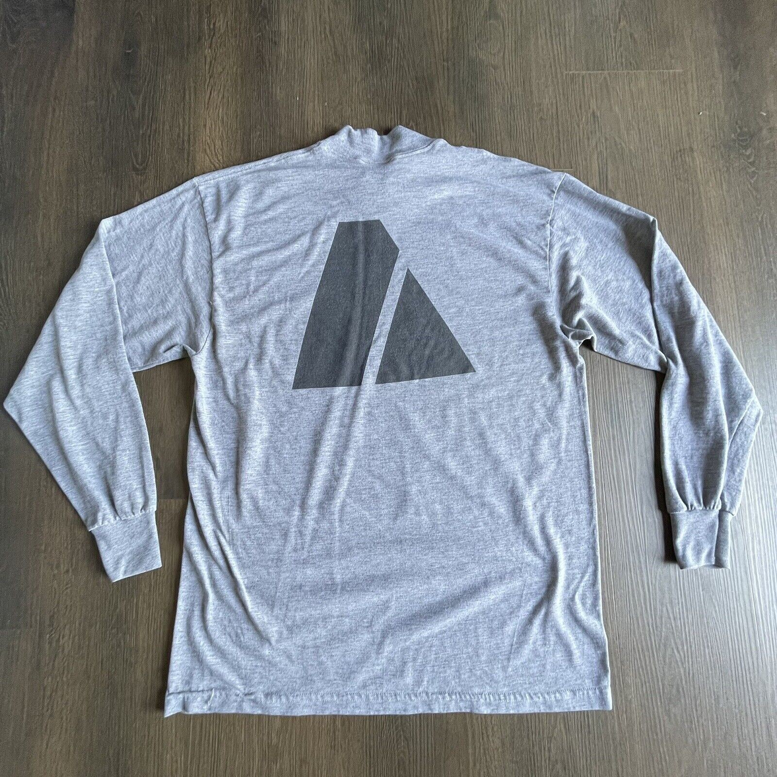 US ARMY GREY LONG SLEEVE PT SHIRT IPFU PHYSICAL TRAINING REFLECTIVE TSHIRT MED gallery