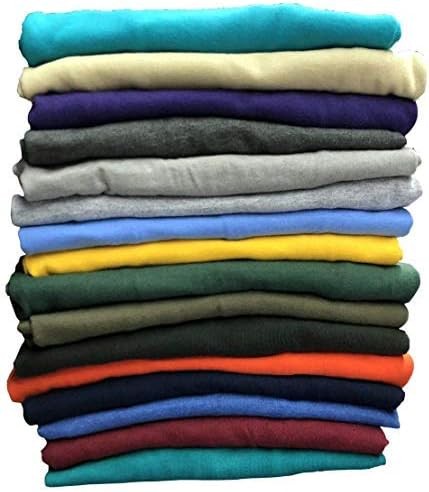 BILLIONHATS 36 Pack Mens Cotton Short Sleeve Lightweight T-Shirts, Mixed Bright gallery