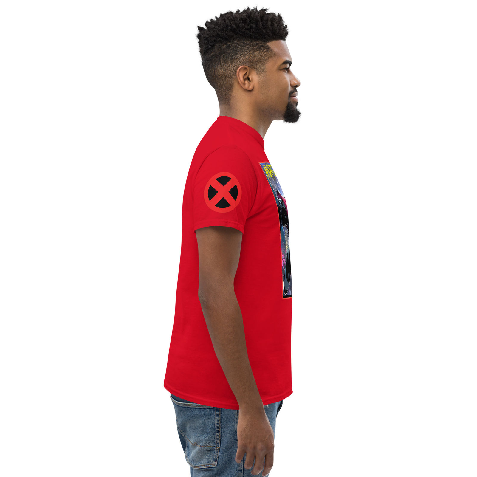 Custom Nightcrawler T-Shirt - X-Men Tee with Iconic Badge - Custom Superhero Tee gallery
