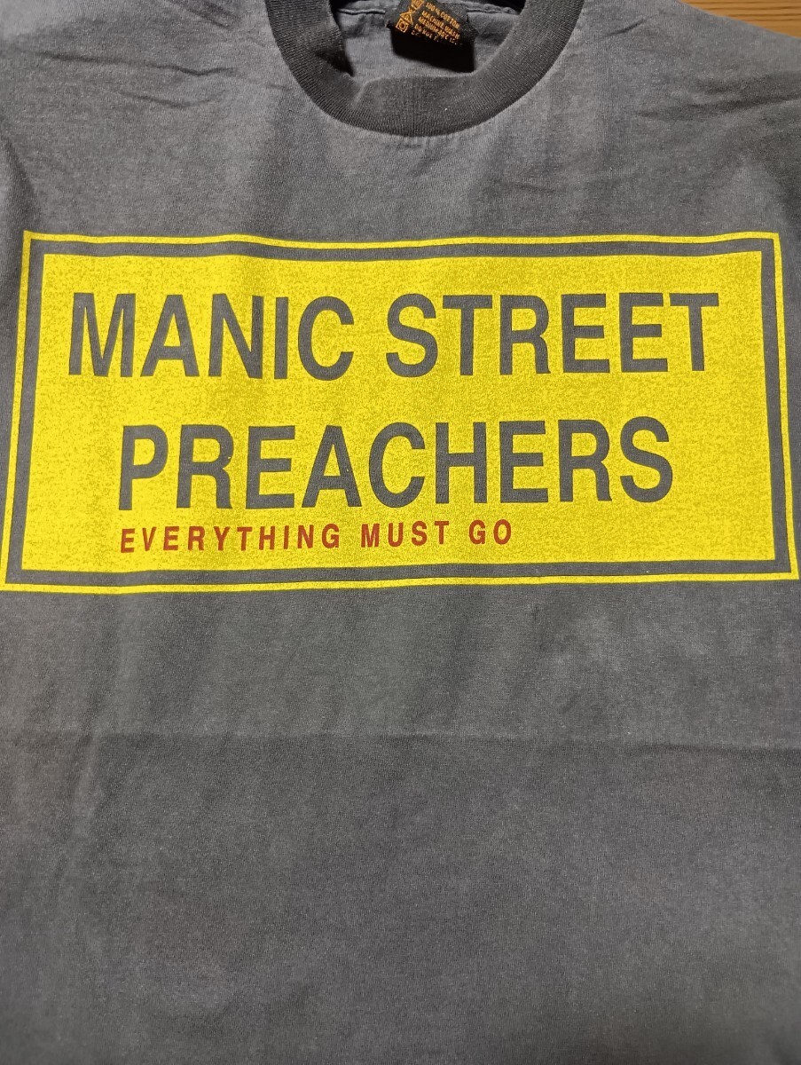 Manic Street Preachers T-Shirt L Brockum Everything Must Go Single Stitch UK gallery