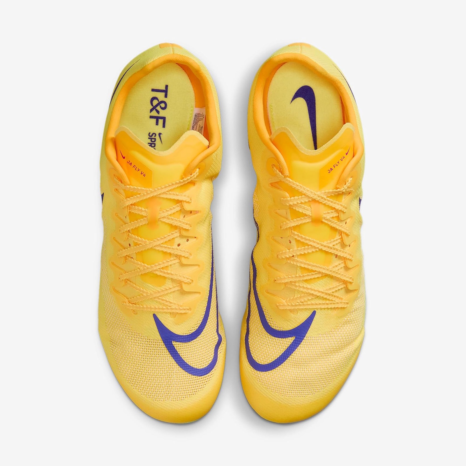 Nike Zoom Ja Fly 4 Track & Field Sprinting Spikes (Citron Pulse/Volt Ice/Univers gallery