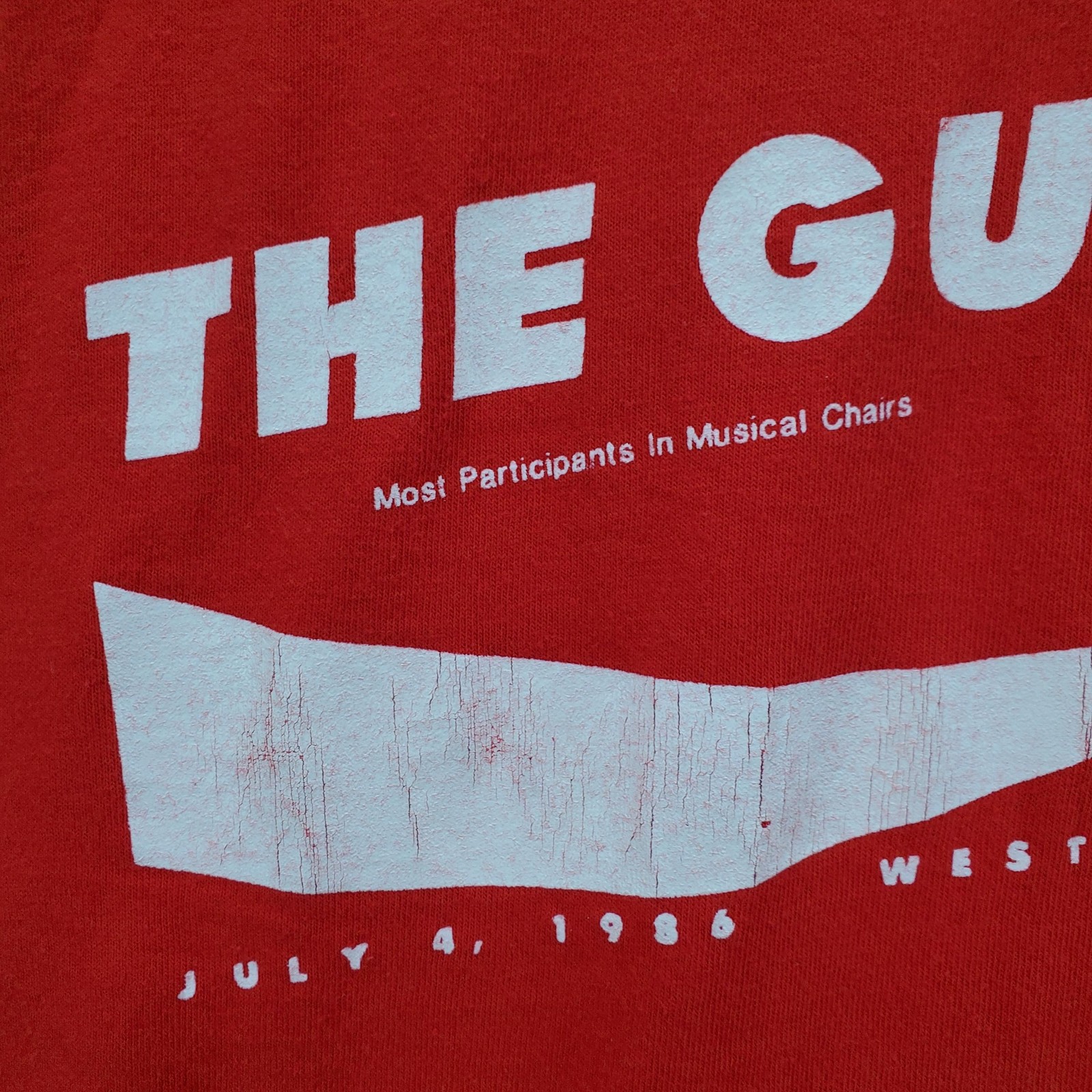 Vintage Coke Go For The Guinness Shirt Mens XL Red Ringer 1986 80s USA Made gallery