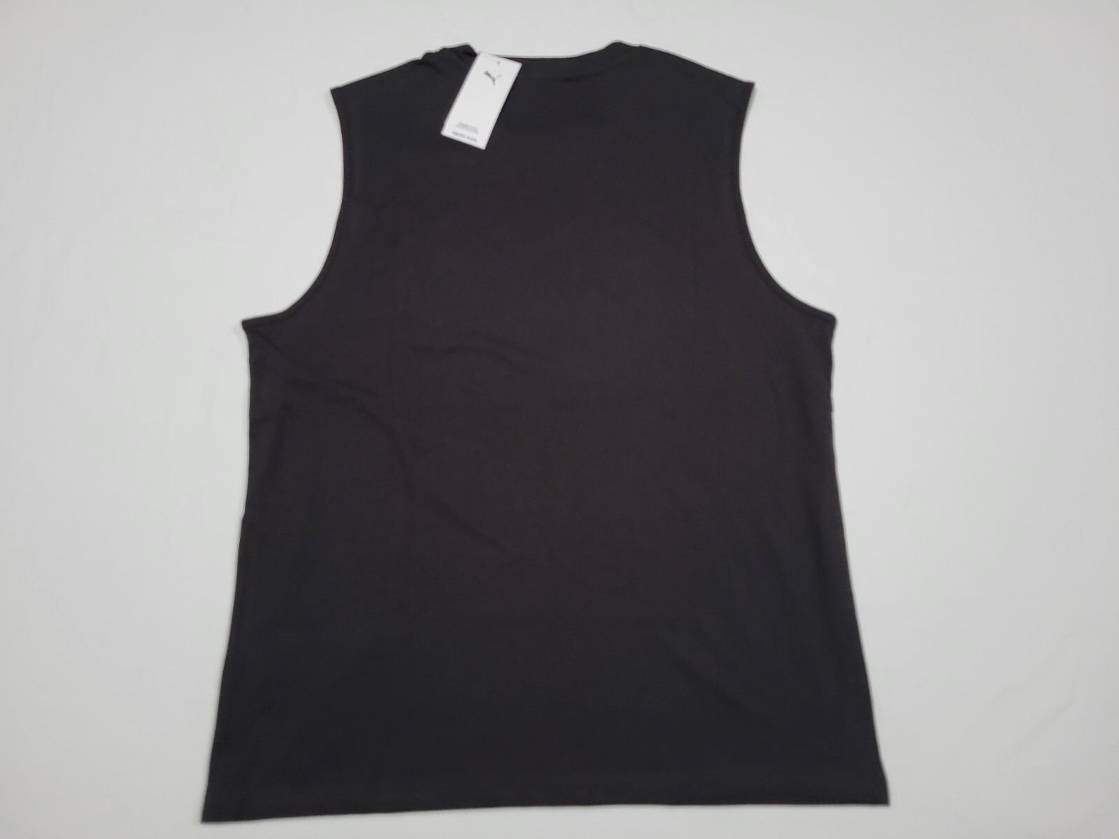 Puma Mens ESS Big Logo Sleeve Less Sports Training Faster Tank Puma Black gallery