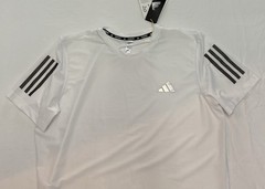 adidas Men’s OWN THE RUN TEE Size Medium Reflective Stripe