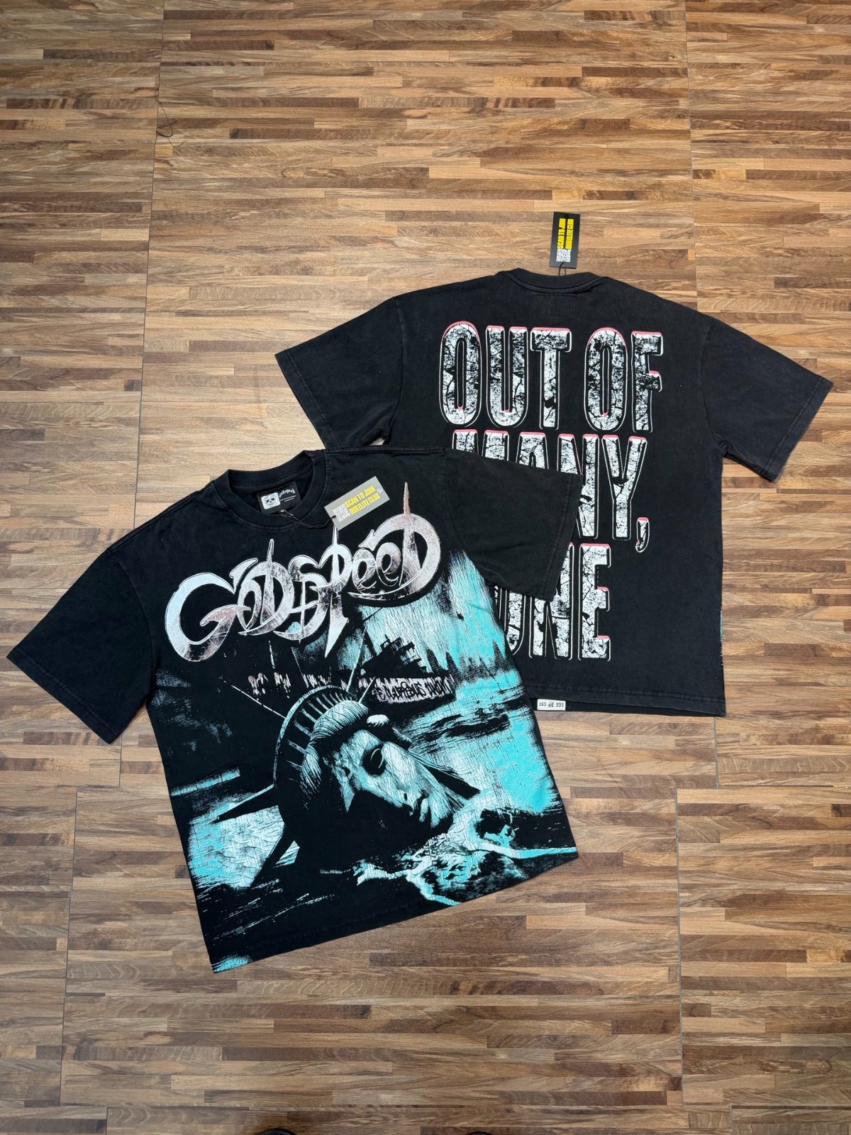 Black Godspeed T-Shirt S-M-L-XL gallery