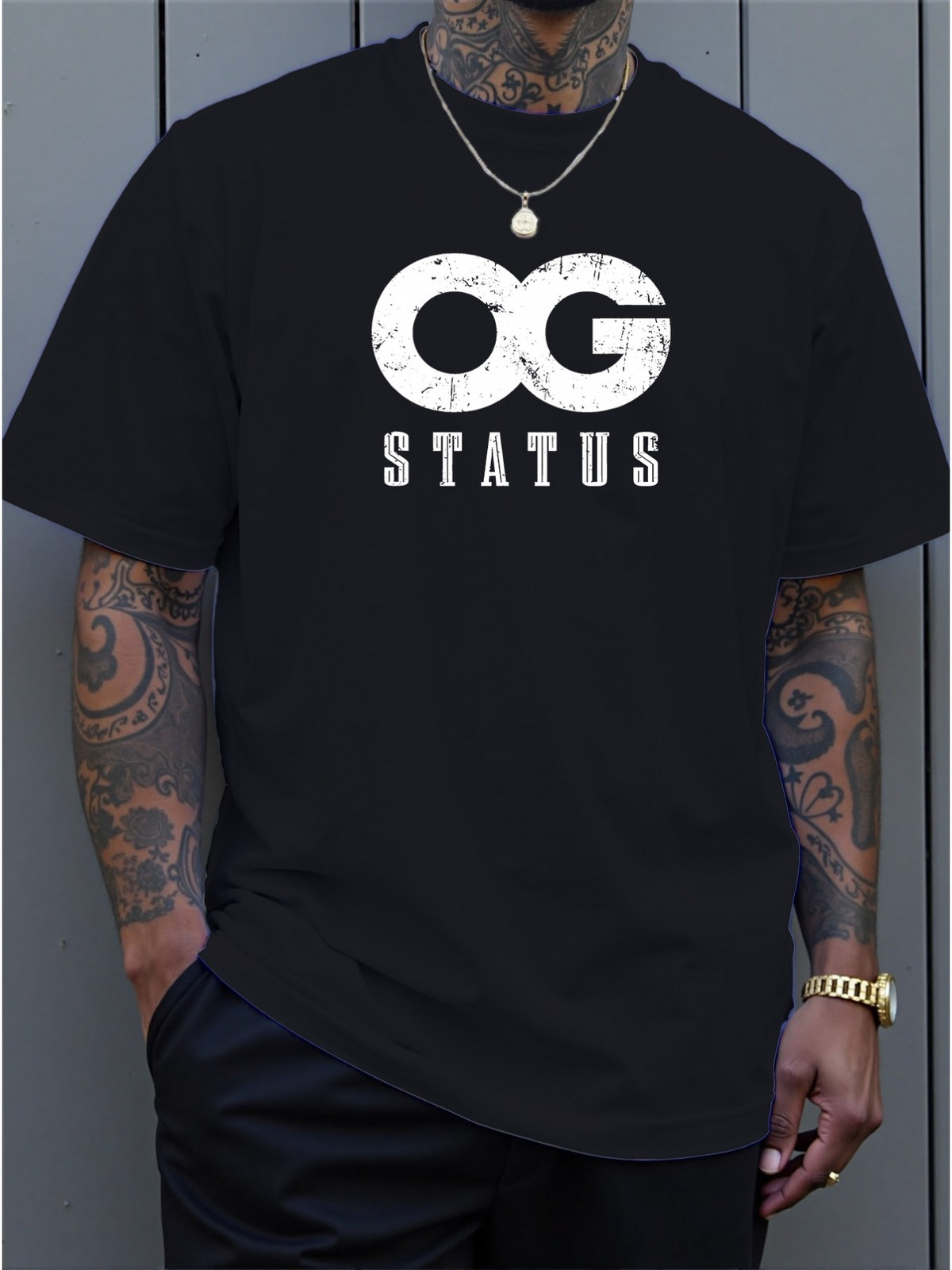 OG Status Shirt Bold Graphic Streetwear Tee gallery