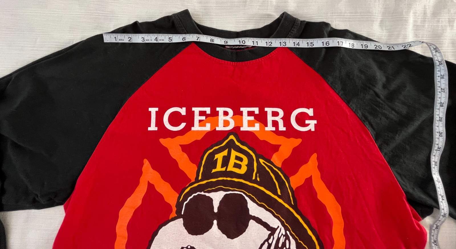 Vintage Iceberg History Peanuts Snoopy Men's Long Sleeve Shirt Size XXL ST45 gallery