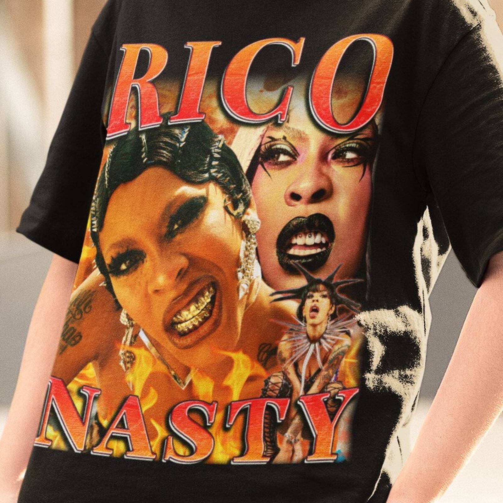 Rico Nasty Hip Hop Shirt, Rico Nasty Vintage 90s’ Shirt, Rico Nasty T-shirt, Ric