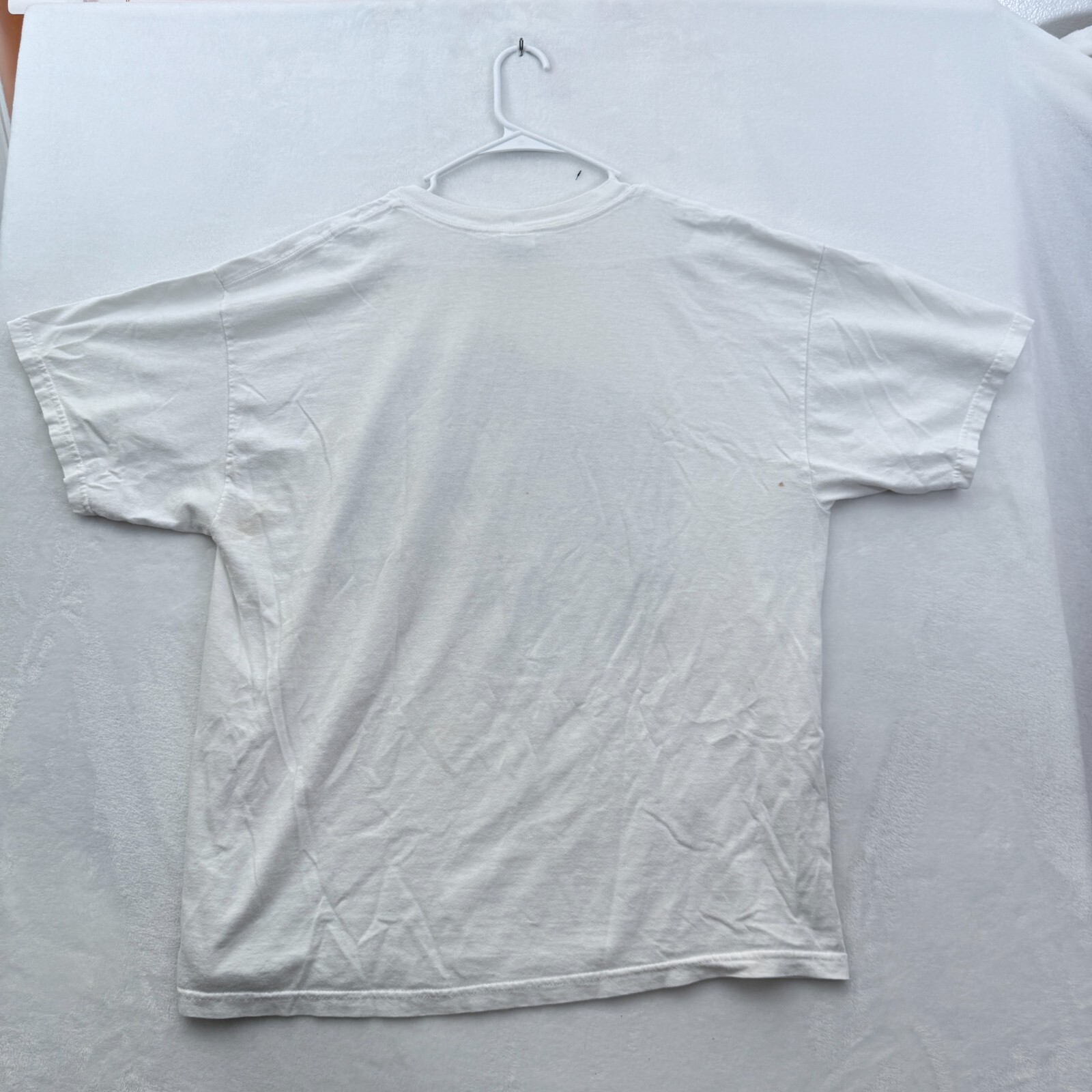 Vintage Alaska T Shirt Mens XL White Animals Wolf Bear Eagle Nature Y2K gallery