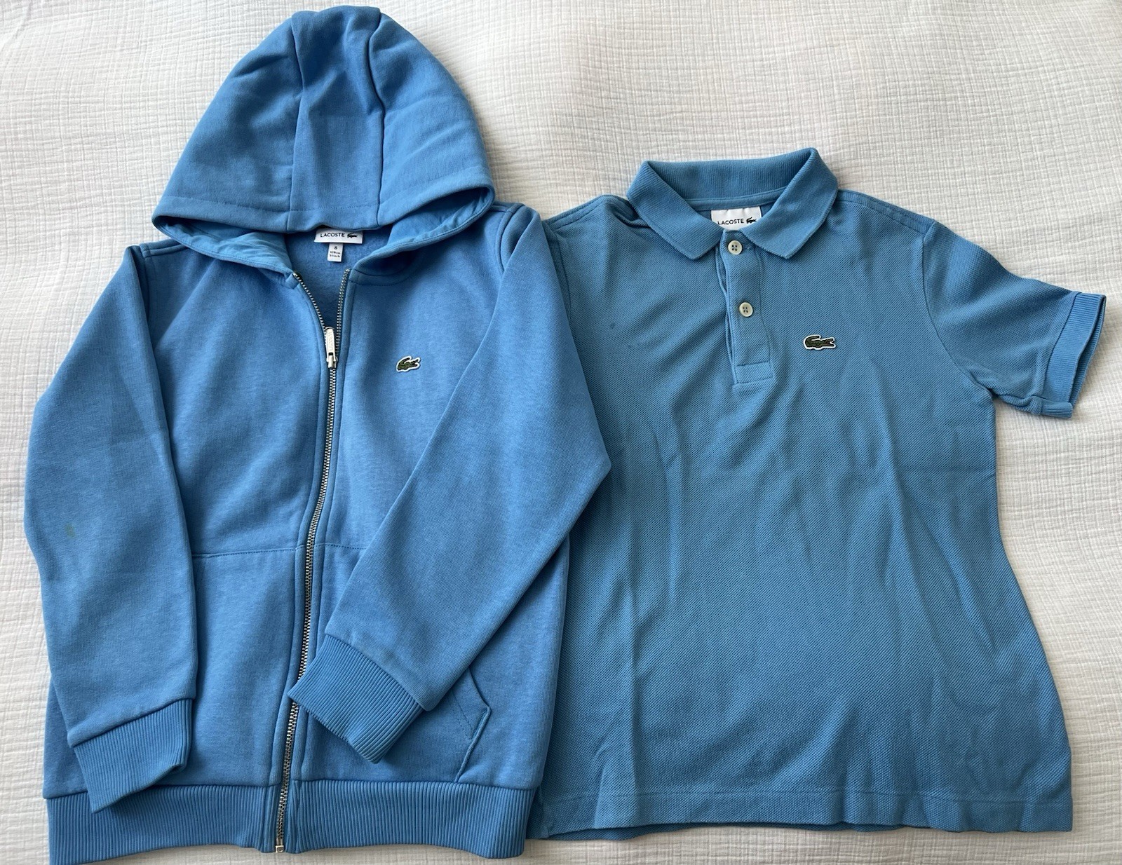 Lacoste Boys Polo Shirt, Hoodie Jacket and Shorts, Size T8