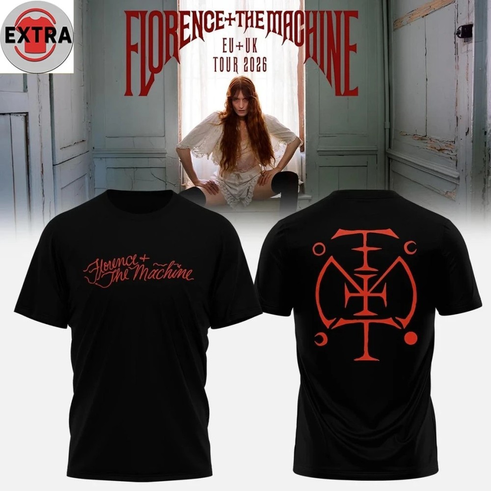 2 Sides Florence and the Machine EU UK Tour 2026 Shirt BS1244