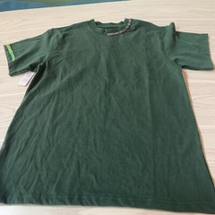 Reason Mens Small T-shirt Green Embroidered Back Cotton Polyester
