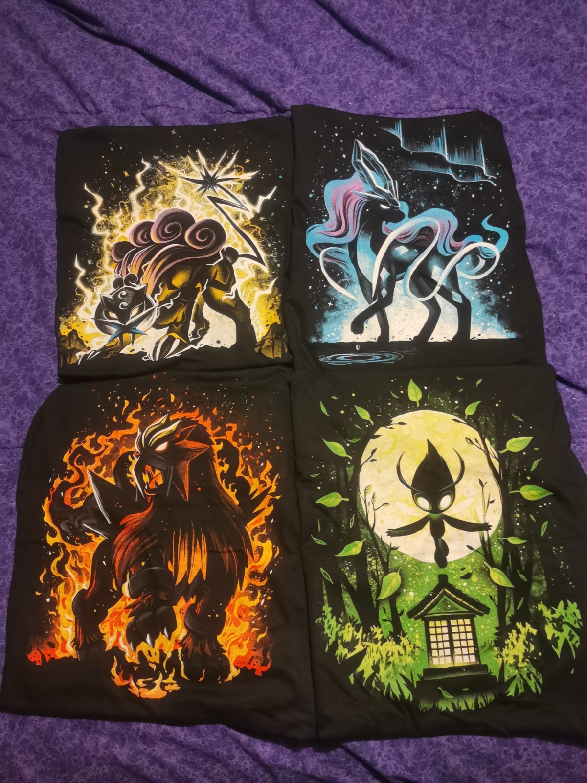 Pokémon T-Shirts Johto and Hoenn Legendaies NWOT SIZE L High Quality Cotton READ gallery