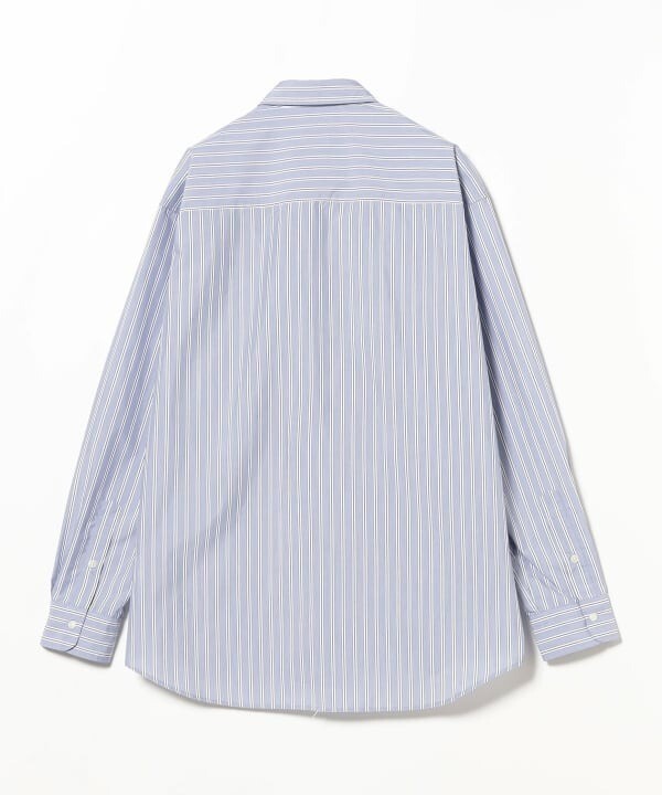 (ASK availability First) BEAMS polyester broadcloth regular collar shirt NEW gallery