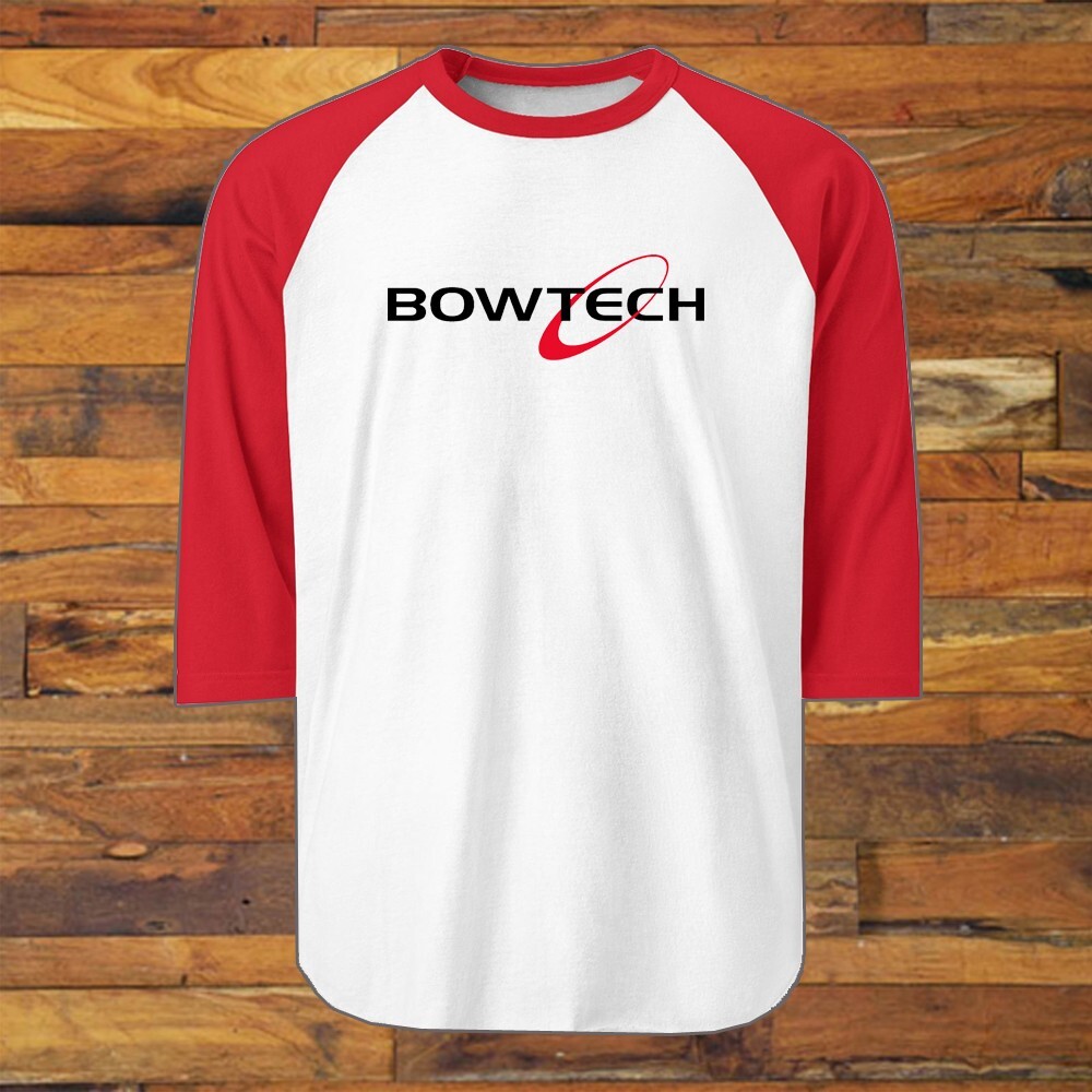Bowtech Archery Hunting Bows Hunter Men’s Red Raglan S-2XL