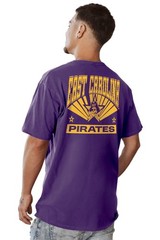 Blue 84 Standard Ncaa Officially Licensed T-Shirt Ringspun Front/Back Star Team