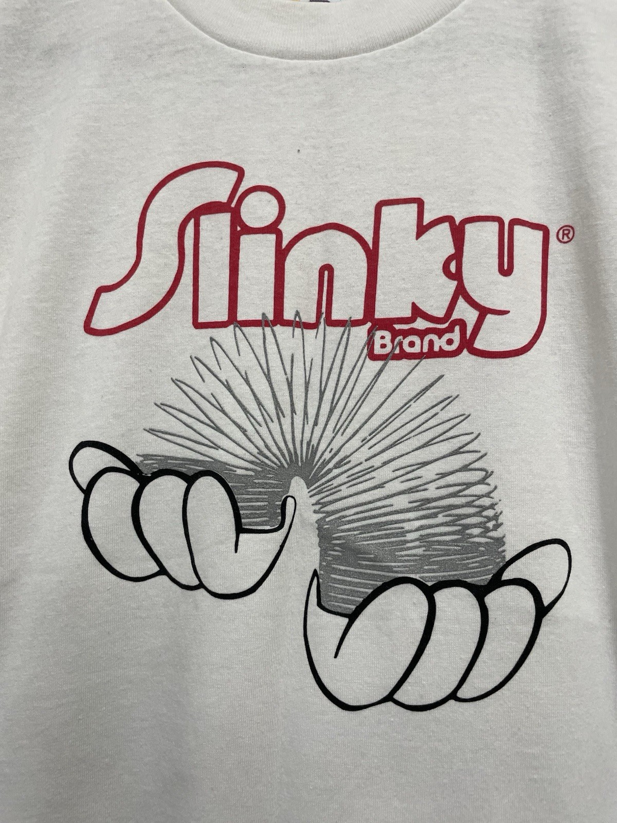 Rare Vintage Slinky Brand Graphic T Shirt Blitzz International Tag Medium 90’s gallery