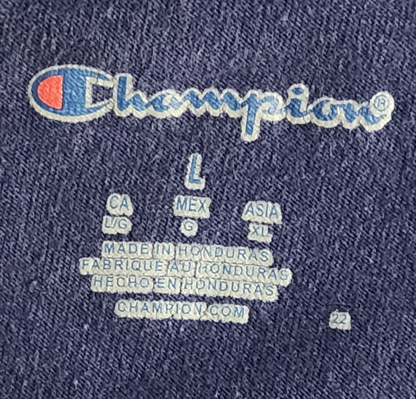 Champion T-Shirt Men's Sz Large Athletic Workout Gym Jogging Hiking Sports Tee gallery