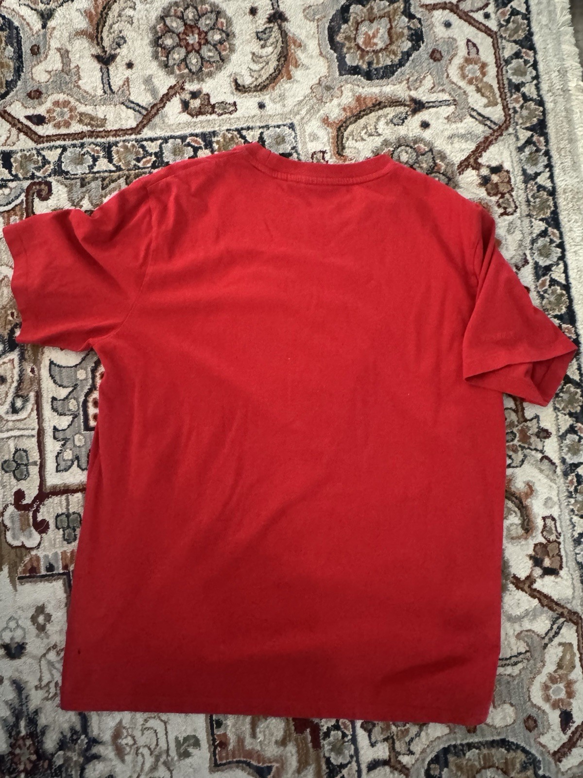 Superdry Vintage T-Shirt Men's Large Burgundy Red Short Sleeve Casual Tee gallery