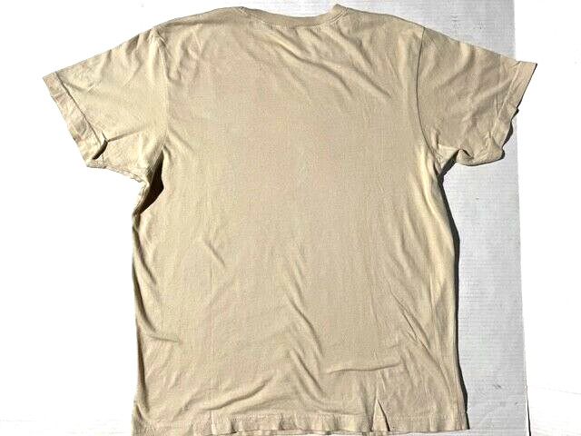 New ALTERNATIVE APPAREL Tan Soft 100% Cotton Tee T-shirt Top sz M gallery