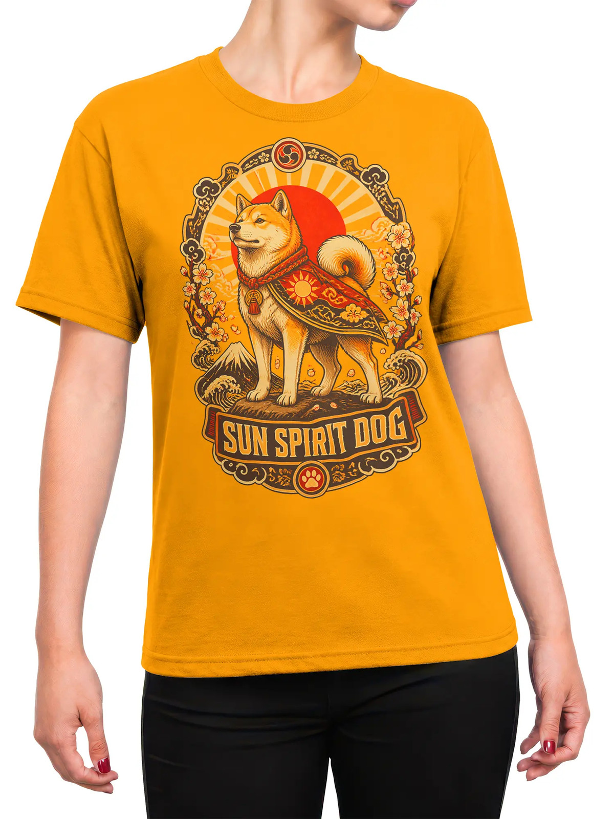 Sun Spirit Dog T-Shirt | Unisex gallery