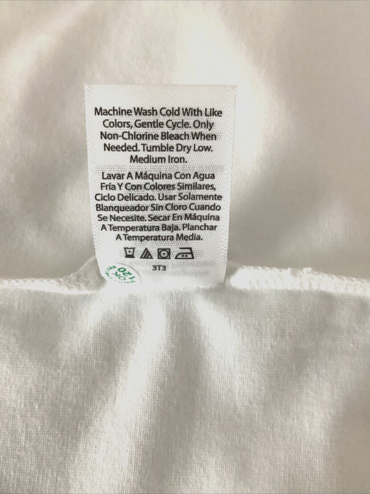 GEORGE White Short Sleeve V-Neck Tee Shirt Sz. 2XL* gallery