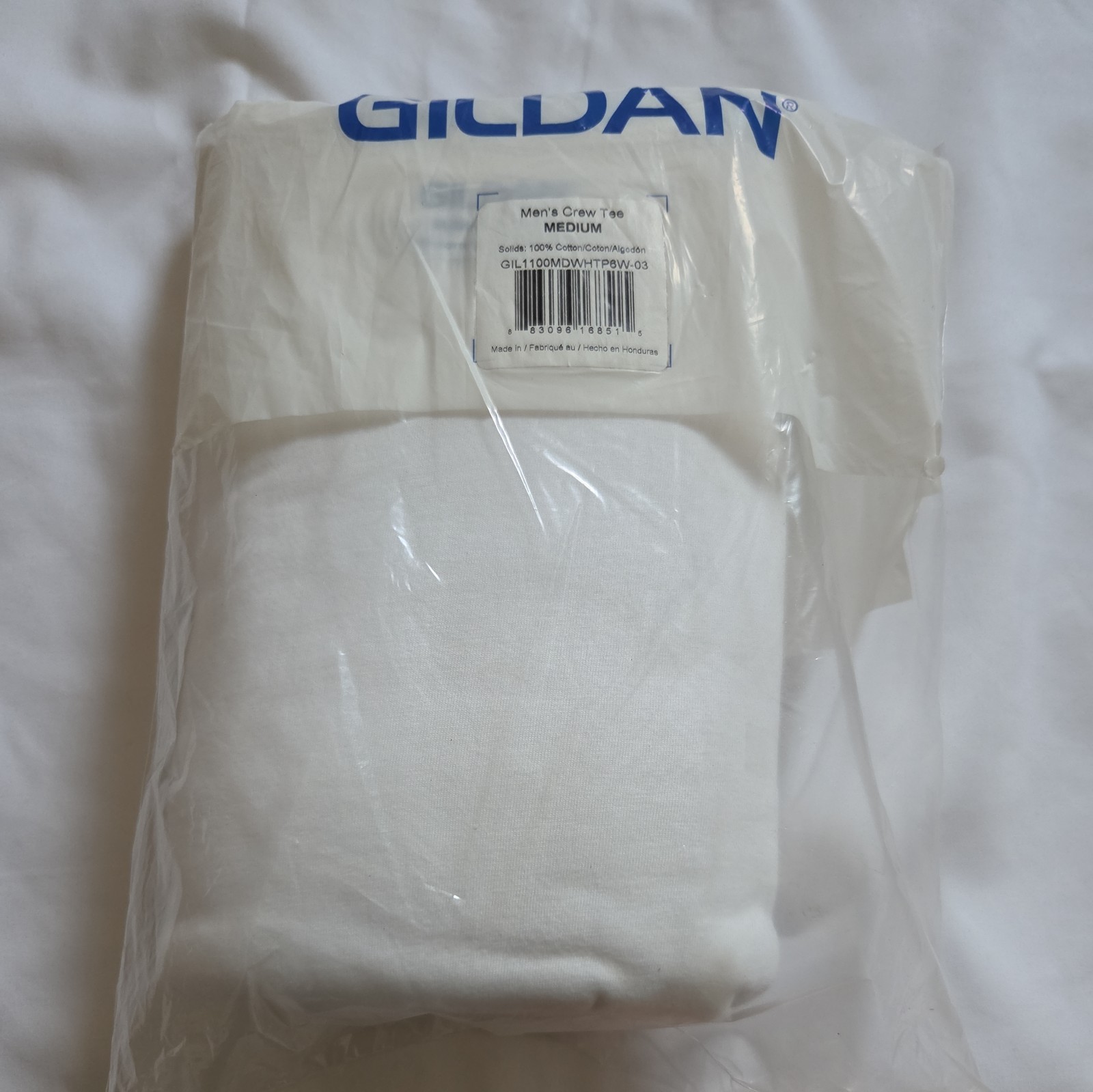 Gildan Men's T-Shirts, Multipack, Style G1100, White (6-Pack), Medium gallery