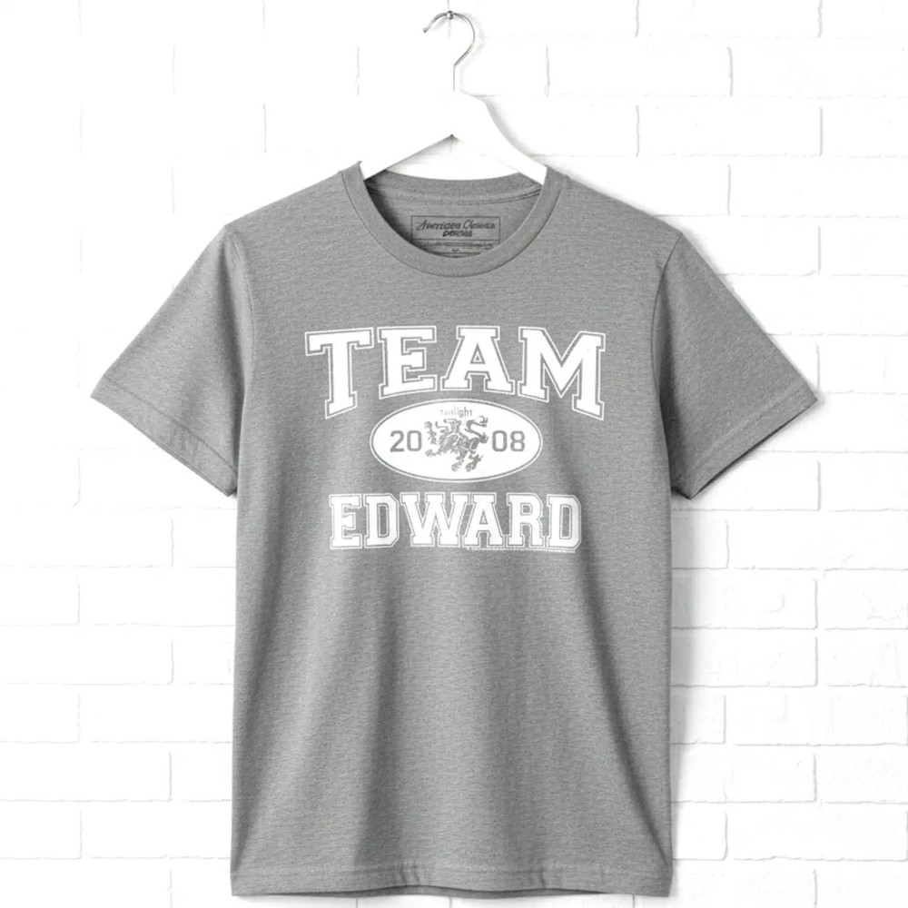 Twilight Team Edward Vampires Men’s T Shirt