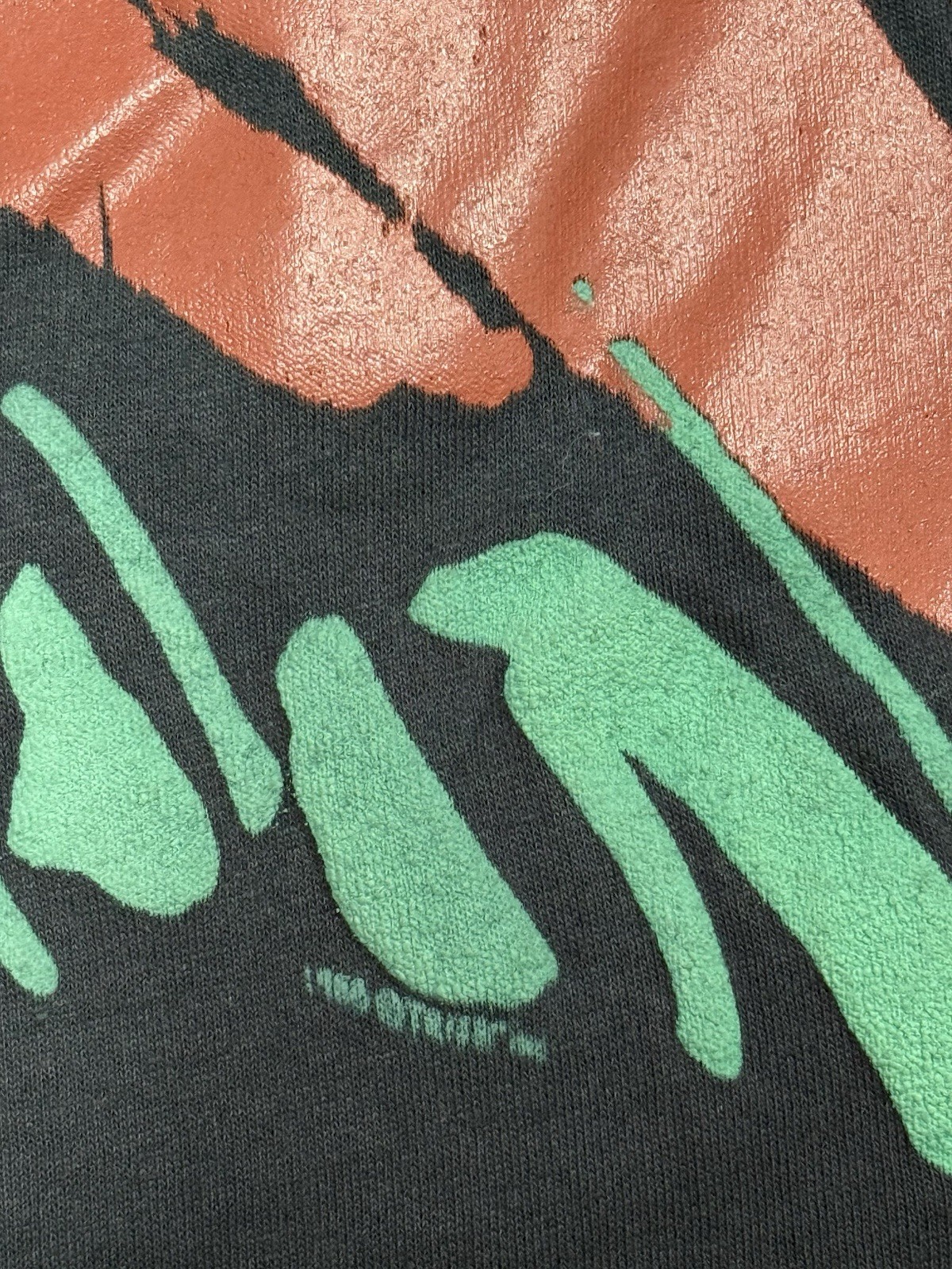 Vintage Selec-T Teejays T-Shirt Pumpkin Graphic Halloween 80s Single Stitch XL gallery