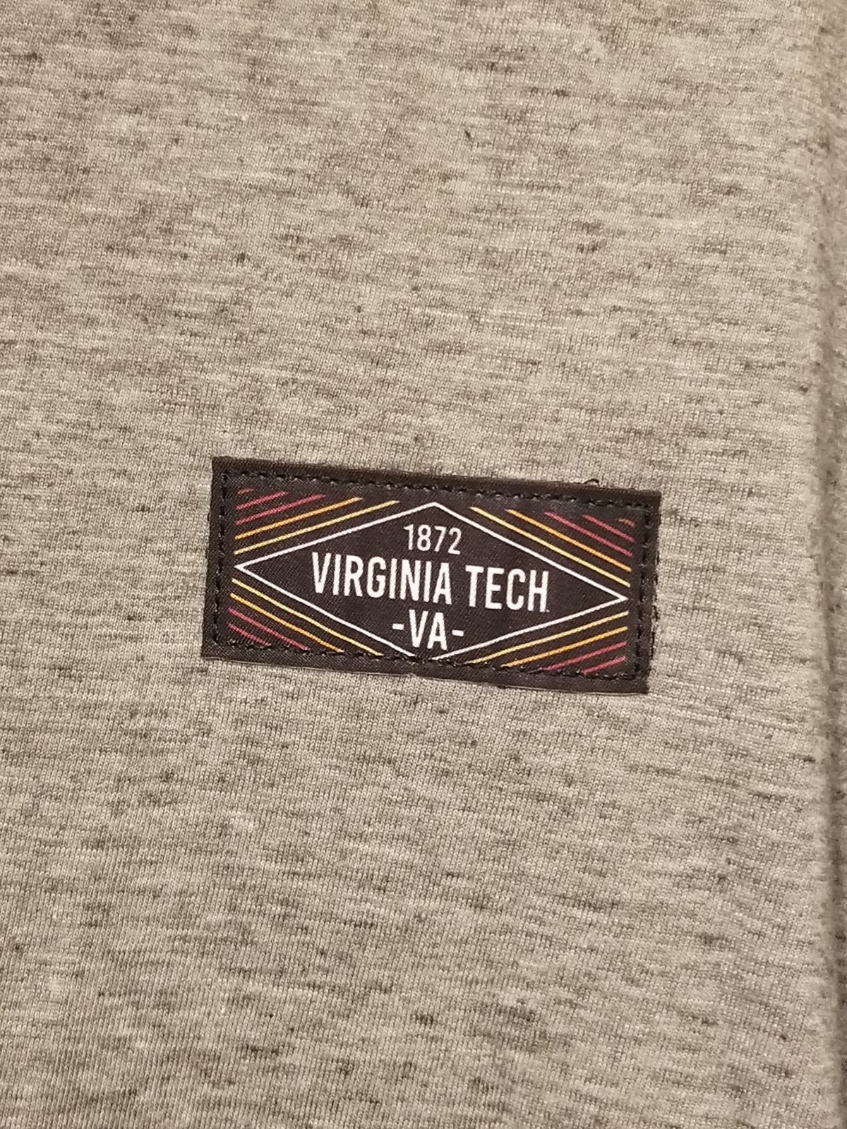LEAGUE 91 Virginia Tech 1/4 Zip Pullover Men XL Gray Athletic gallery