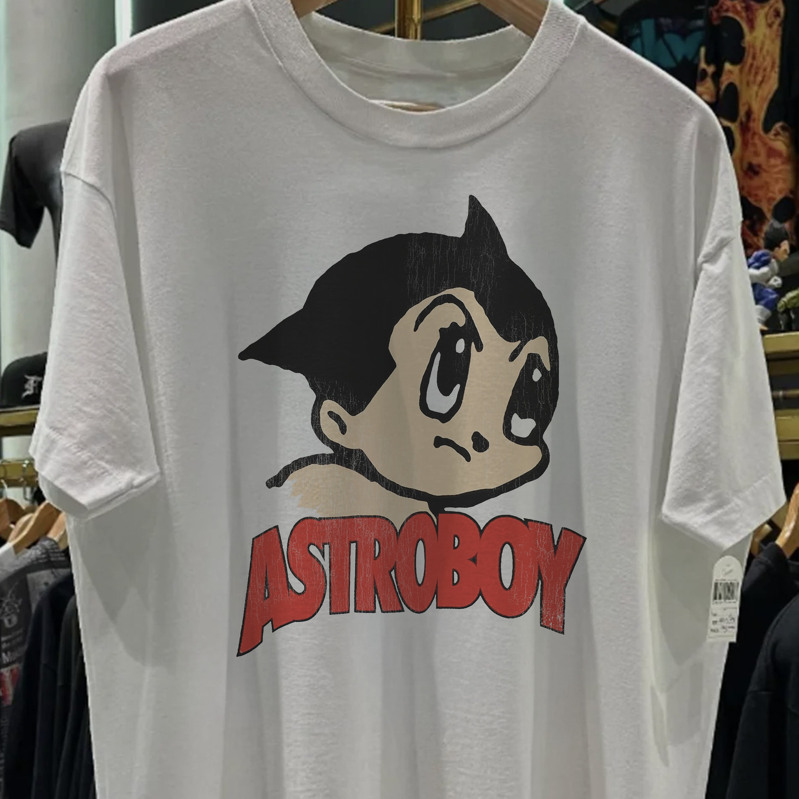 90S Astro Boy Aged T-Shirt White M gallery