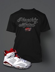 Phreshly Minted Graphic Sneaker Tee Shirt to Match J6 ALTERNATE Pro Club Shaka