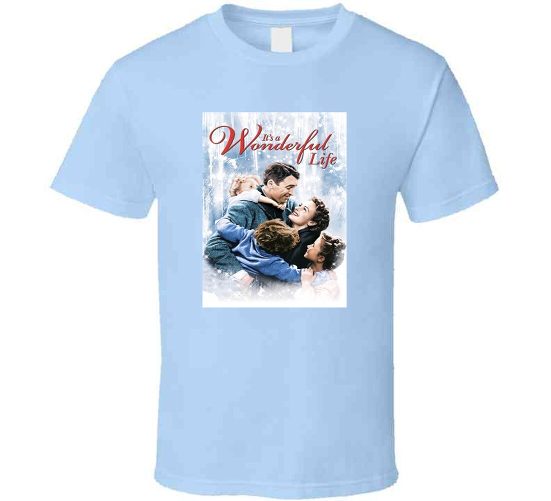 It's A Wonderful Life Movie Tee Classic Holiday Film T Shirt gallery