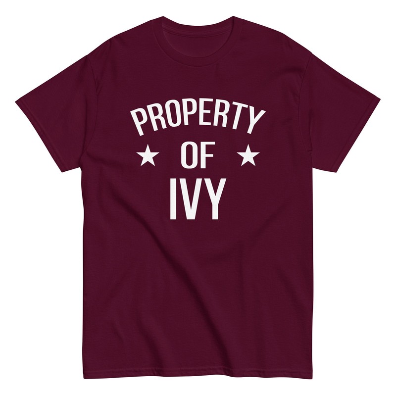 Property Of Ivy Family Reunion Squad First Last Name T Shirt