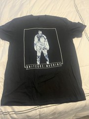 Unitcode: Machine Concert shirt Black Graphic Tee Mens L Double-Sided