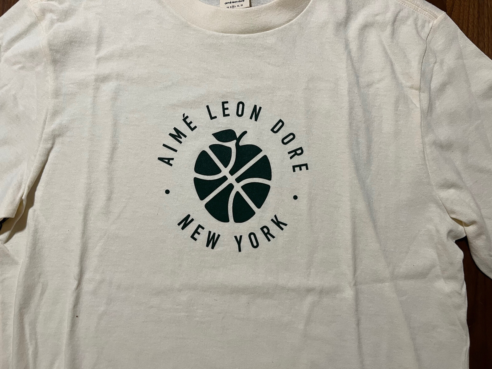 Aime Leon Dore ALD New Balance White SONNY Basketball League L/S Tee T-Shirt XL gallery