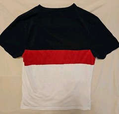 Denim & Flower T-shirt Medium Red White Blue Mens Ricky Singh 4th Of July