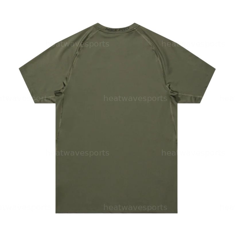 Nike T Shirts Men's Green Crew Neck Moderate IQ7360-222 New Sizes gallery