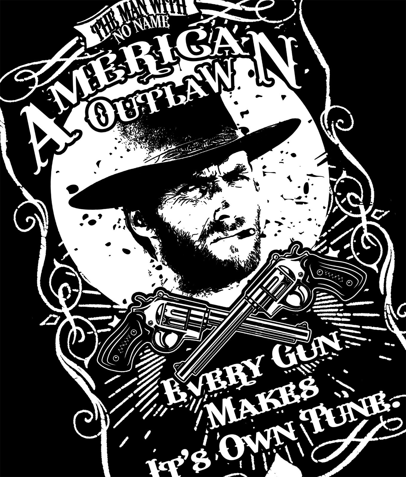 Clint Eastwood T-Shirt, The Good Bad Ugly Cowboy Shirt, The Outlaw Josey Wales gallery